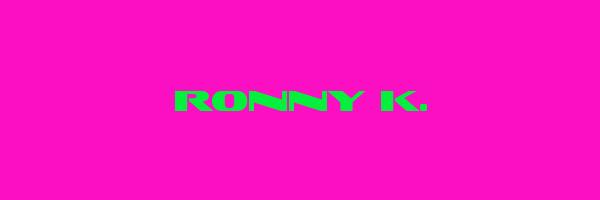 RONNY K. Logo
