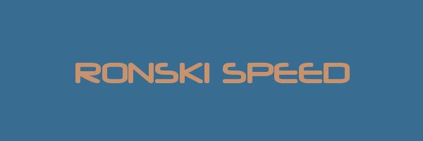 RONSKI SPEED Logo