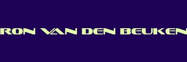 RON VAN DEN BEUKEN Logo