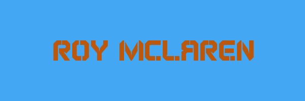 ROY MCLAREN Logo