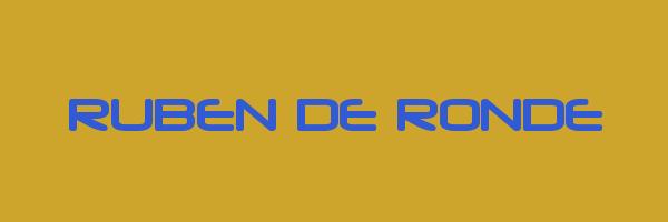 RUBEN DE RONDE Logo