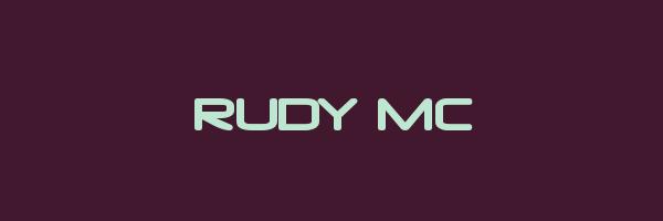 RUDY MC Logo