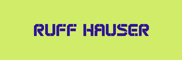 RUFF HAUSER Logo