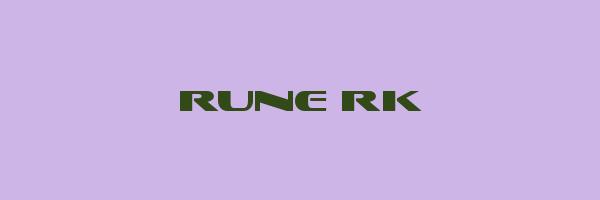 RUNE RK Logo