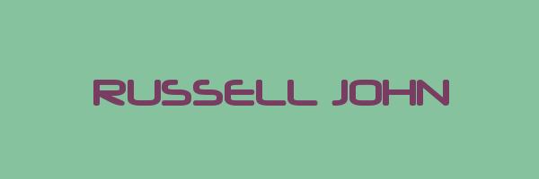 RUSSELL JOHN Logo