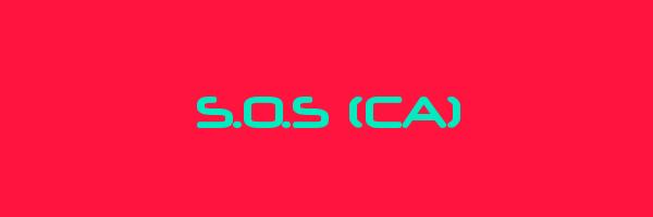 S.O.S (CA) Logo