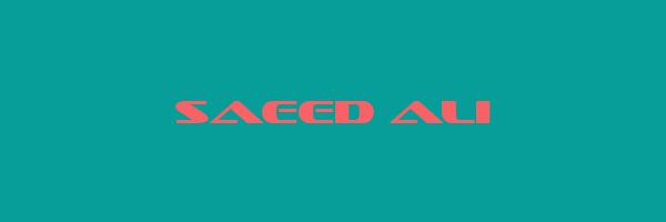 SAEED ALI Logo
