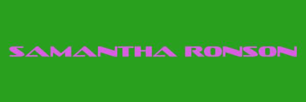 SAMANTHA RONSON Logo
