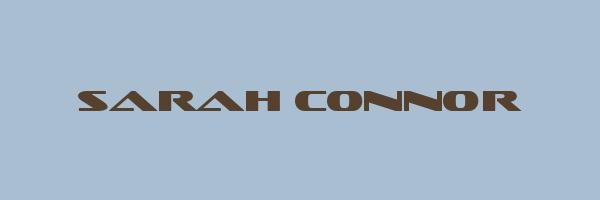 SARAH CONNOR Logo