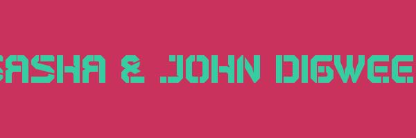 SASHA & JOHN DIGWEED Logo