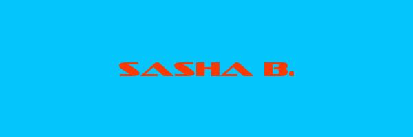 SASHA B. Logo