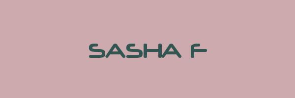 SASHA F Logo