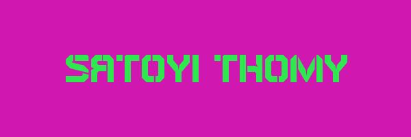SATOYI THOMY Logo