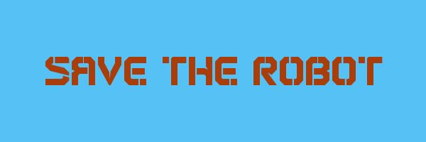 SAVE THE ROBOT Logo