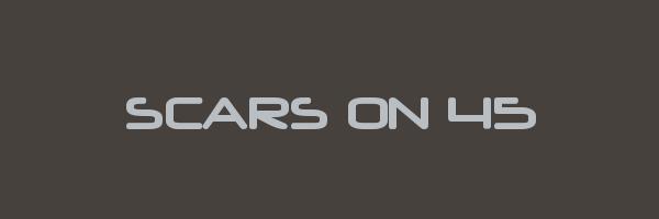 SCARS ON 45 Logo