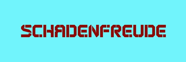 SCHADENFREUDE Logo