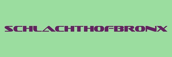 SCHLACHTHOFBRONX Logo