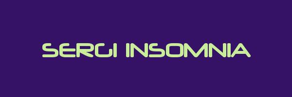 SERGI INSOMNIA Logo