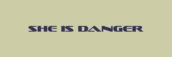 SHE IS DANGER Logo