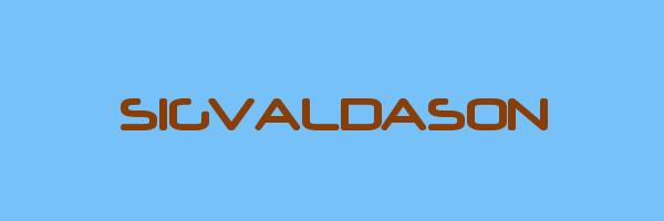 SIGVALDASON Logo