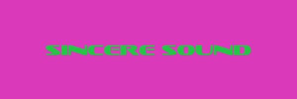 SINCERE SOUND Logo