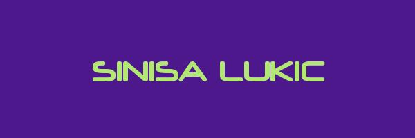 SINISA LUKIC Logo