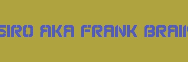 SIRO AKA FRANK BRAIN Logo
