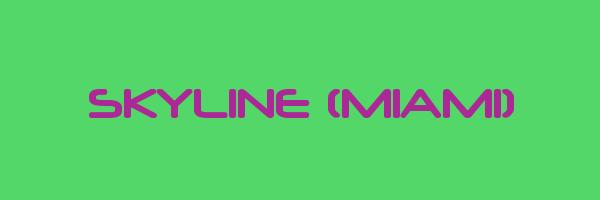 SKYLINE (MIAMI) Logo