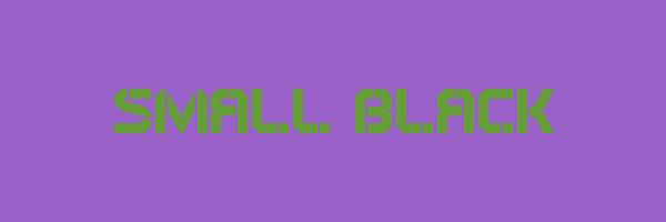 SMALL BLACK Logo