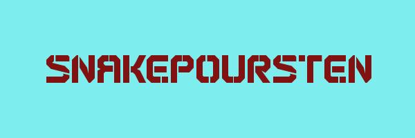 SNAKEPOURSTEN Logo