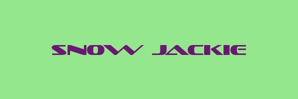 SNOW JACKIE Logo