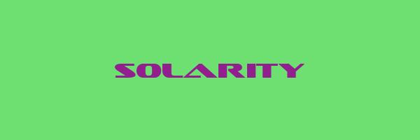 SOLARITY Logo