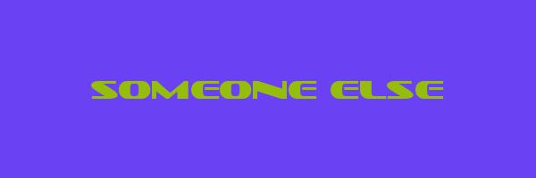 SOMEONE ELSE Logo
