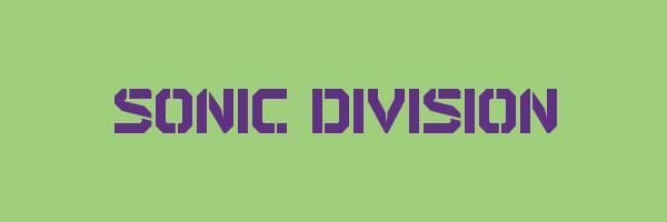 SONIC DIVISION Logo
