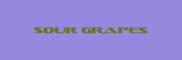SOUR GRAPES Logo