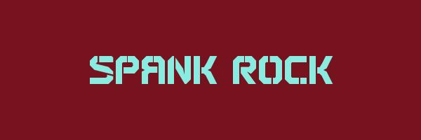 SPANK ROCK Logo