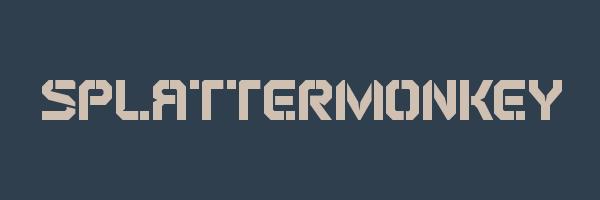 SPLATTERMONKEY Logo