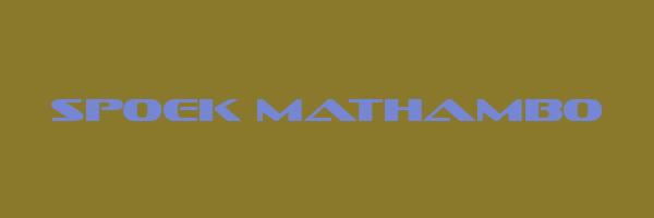 SPOEK MATHAMBO Logo