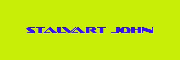 STALVART JOHN Logo