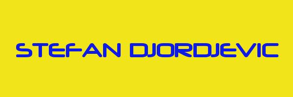 STEFAN DJORDJEVIC Logo