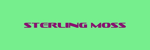 STERLING MOSS Logo