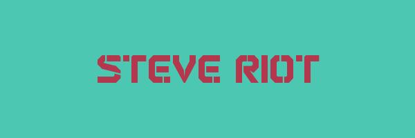 STEVE RIOT Logo