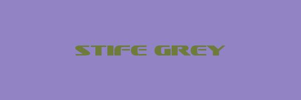 STIFE GREY Logo