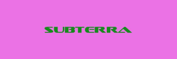 SUBTERRA Logo