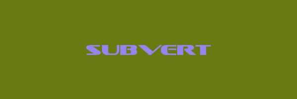 SUBVERT Logo