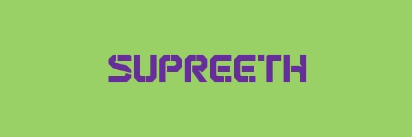 SUPREETH Logo