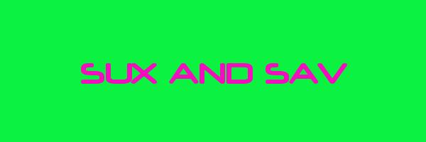 SUX AND SAV Logo