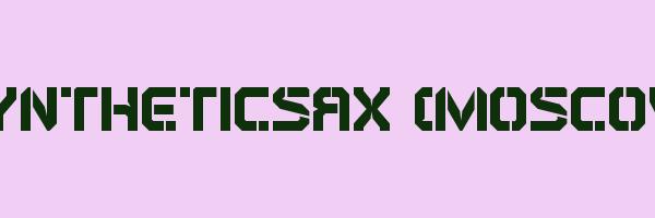 SYNTHETICSAX (MOSCOW) Logo
