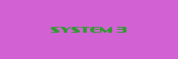 SYSTEM 3 Logo