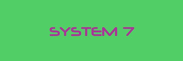 SYSTEM 7 Logo